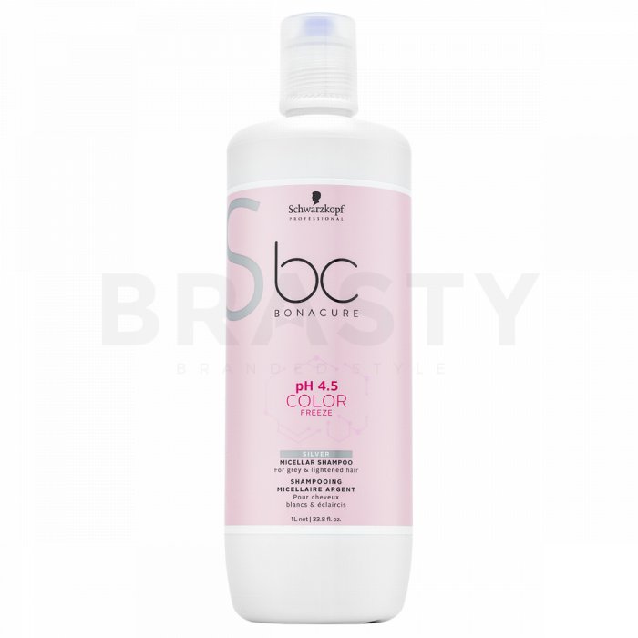 Schwarzkopf professional bc bonacure ph 4.5 color freeze silver shampoo șampon cu reflexe argintii 1000 ml