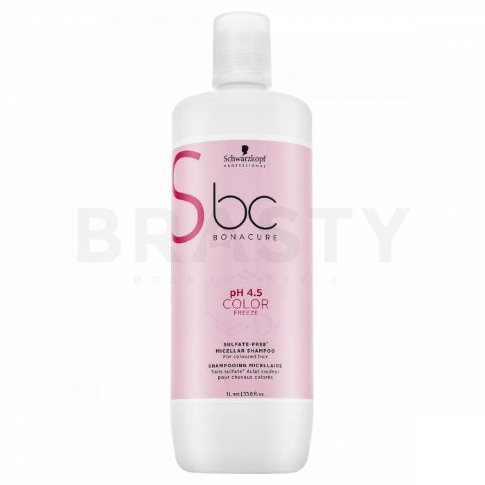 Schwarzkopf professional bc bonacure ph 4.5 color freeze sulfate-free micellar shampoo sampon fără sulfati pentru păr vopsit 1000 ml