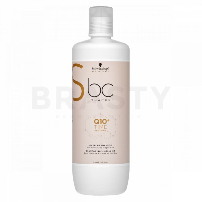 Schwarzkopf professional bc bonacure q10+ time restore micellar shampoo sampon pentru păr matur 1000 ml