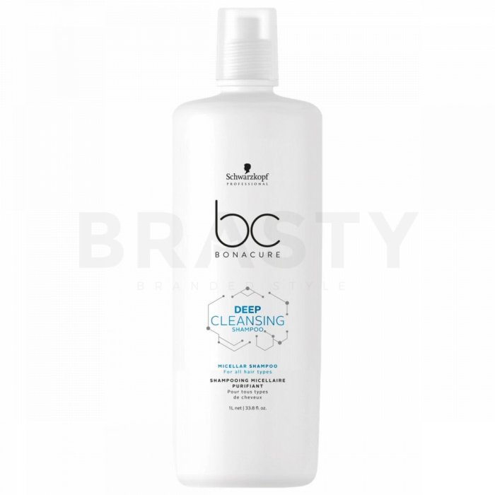 Schwarzkopf professional bc bonacure scalp genesis deep cleansing micellar shampoo șampon pentru curățare profundă pentru un scalp seboreic 1000 ml