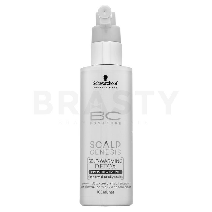 Schwarzkopf Professional BC Bonacure Scalp Genesis Self-Warming Detox mască de auto-încălzire pentru scalp sensibil 100 ml