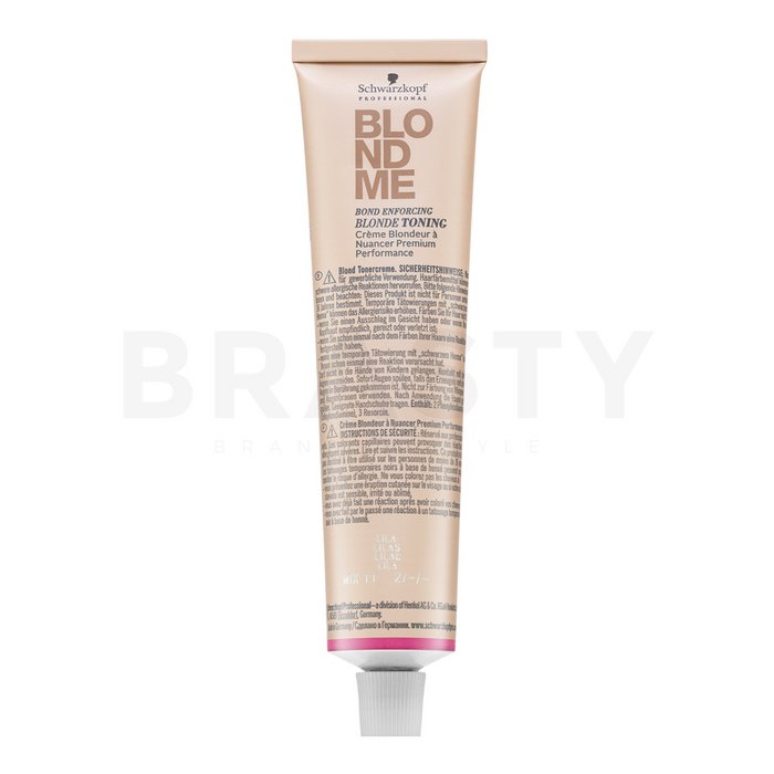 Schwarzkopf professional blondme blonde toning pentru păr blond lilac 60 ml