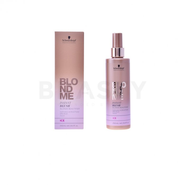 Schwarzkopf professional blondme instant blush ice spray colorant pentru păr blond 250 ml
