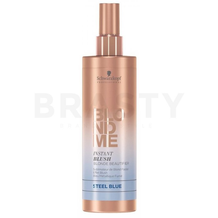 Schwarzkopf professional blondme instant blush steel blue spray pentru styling 250 ml