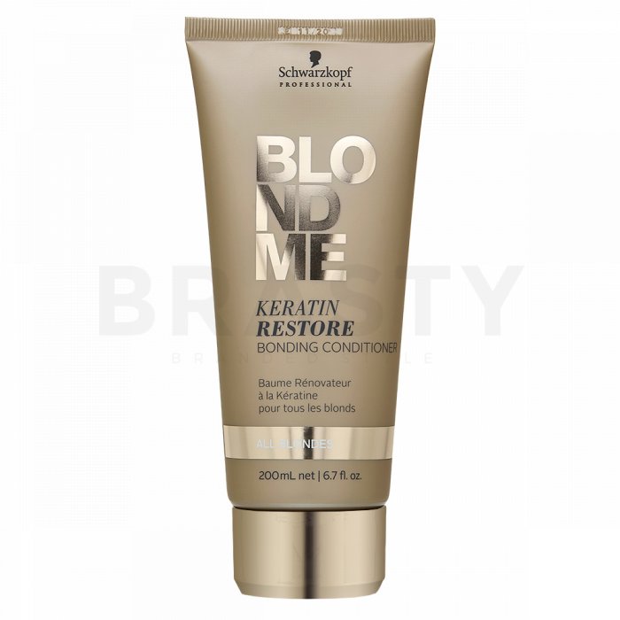 Schwarzkopf professional blondme keratin restore bonding conditioner balsam pentru păr blond 200 ml