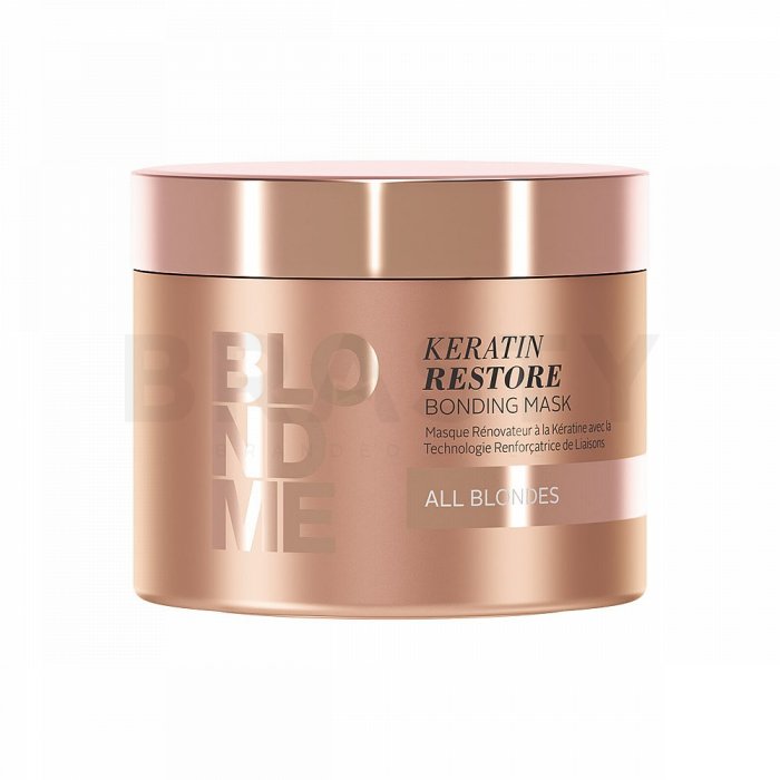 Schwarzkopf professional blondme keratin restore bonding mask all blondes mască hrănitoare pentru păr blond 200 ml