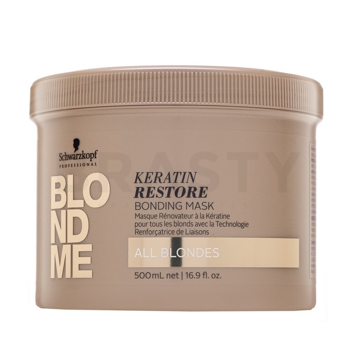 Schwarzkopf Professional BlondMe Keratin Restore Bonding Mask All Blondes mască hrănitoare pentru păr blond 500 ml