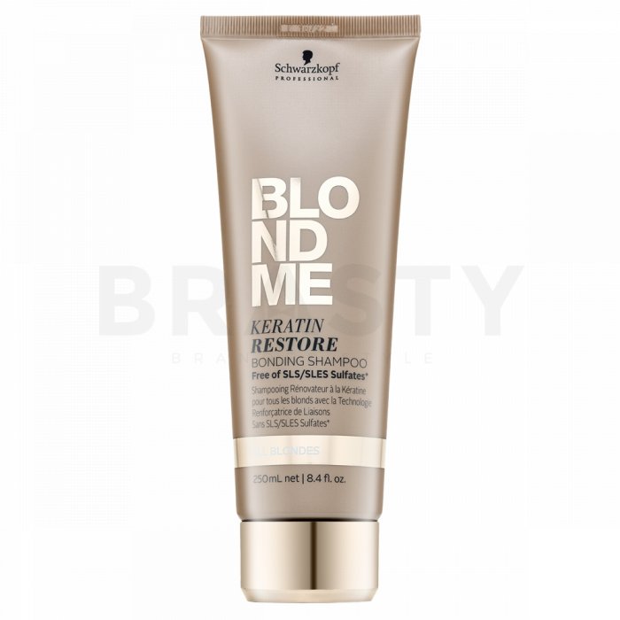 Schwarzkopf professional blondme keratin restore bonding shampoo șampon pentru păr blond 250 ml