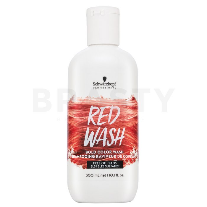 Schwarzkopf professional bold color wash red șampon colorant pentru toate tipurile de păr 300 ml