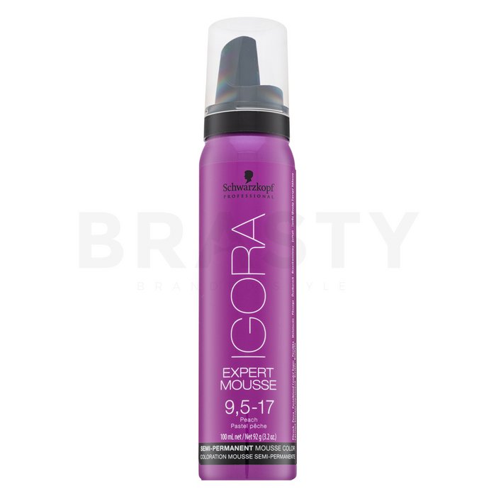 Schwarzkopf professional igora expert mousse semi-permanent mousse color spuma de vopsire semipermanentă a părului 9,5-17 100 ml