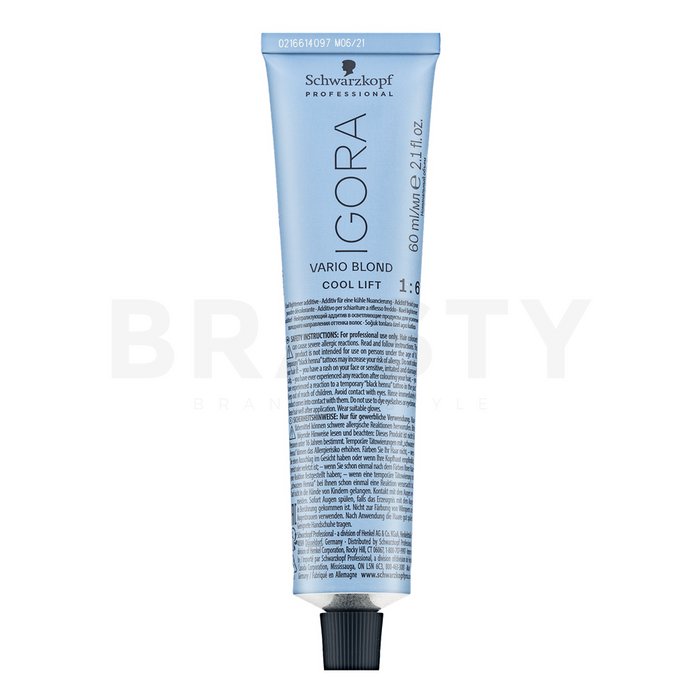 Schwarzkopf professional igora vario blond cool lift cremă pentru deschiderea culorii parului 60 ml
