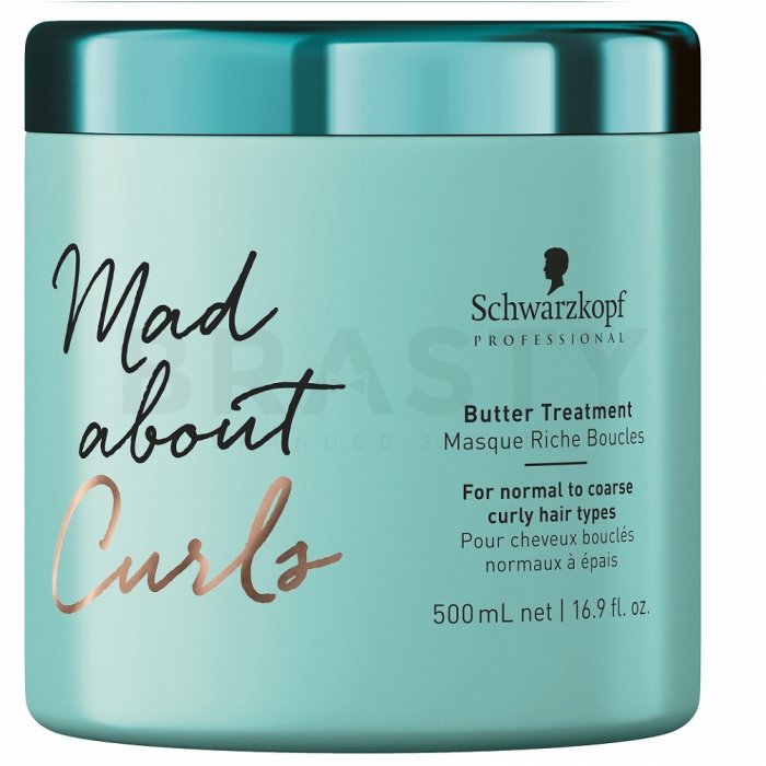 Schwarzkopf professional mad about curls butter treatment mască hrănitoare pentru păr creț 500 ml