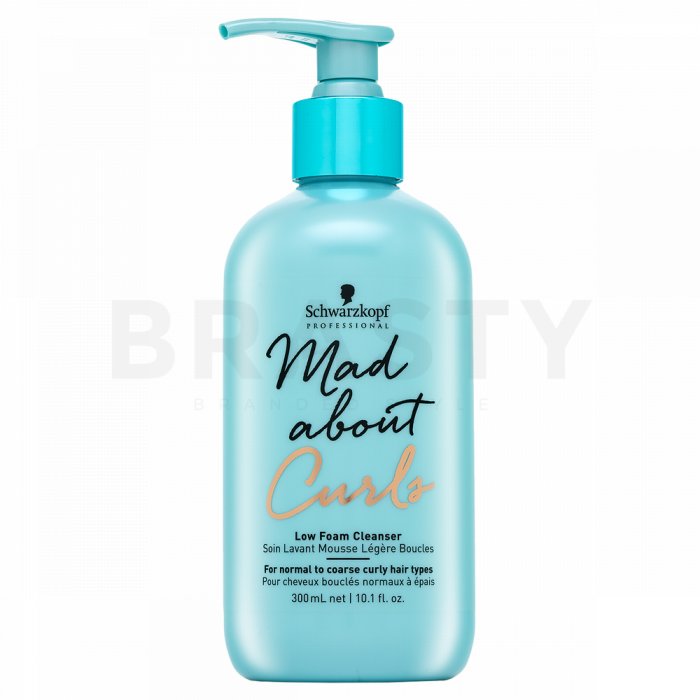 Schwarzkopf professional mad about curls low foam cleanser sampon de curatare pentru păr ondulat si cret 300 ml