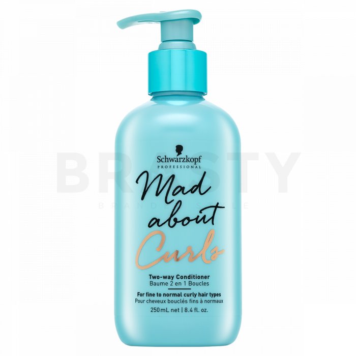 Schwarzkopf professional mad about curls two-way conditioner balsam pentru păr ondulat si cret 250 ml