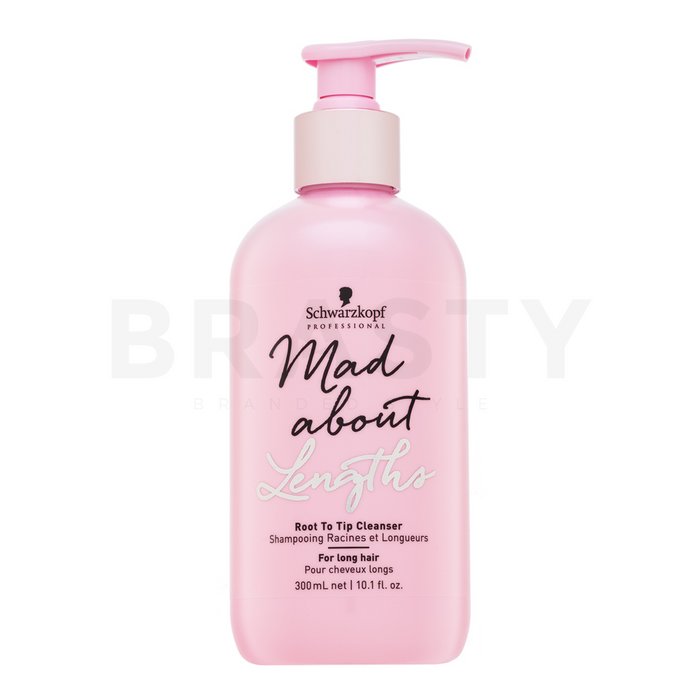 Schwarzkopf professional mad about lengths root to tip cleanser sampon de curatare pentru păr lung 300 ml