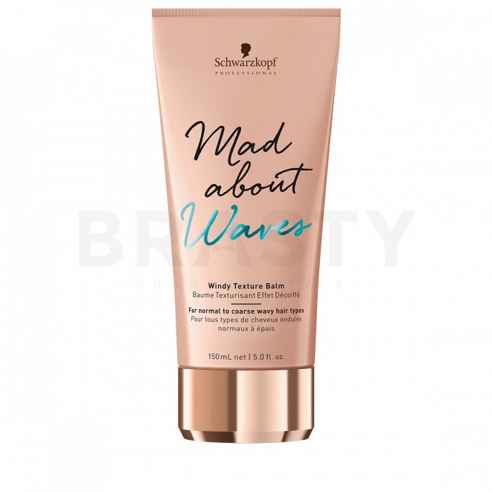 Schwarzkopf professional mad about waves windy texture balm îngrijire fără clătire î pentru păr ondulat 150 ml