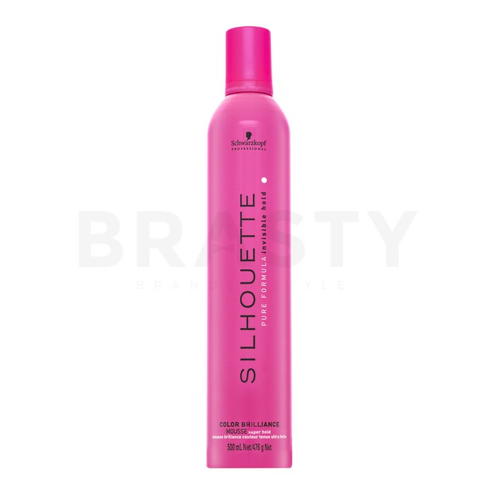 Schwarzkopf professional silhouette color brilliance mousse spumă întăritoare pentru păr vopsit 500 ml