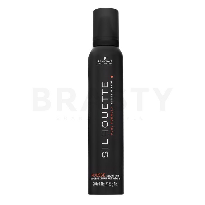 Schwarzkopf professional silhouette super hold styling mousse spumă întăritoare pentru fixare puternică 200 ml