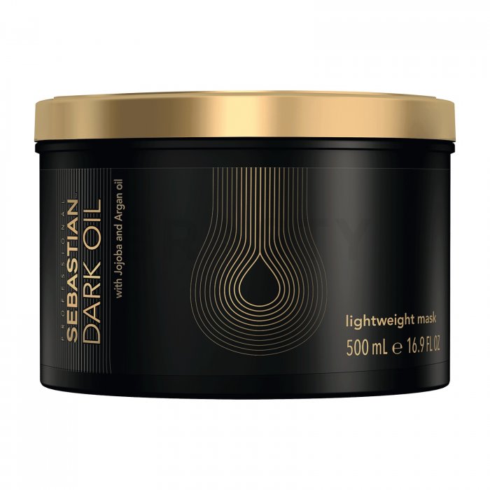 Sebastian professional dark oil lightweight mask mască hrănitoare pentru netezirea și strălucirea părului 500 ml