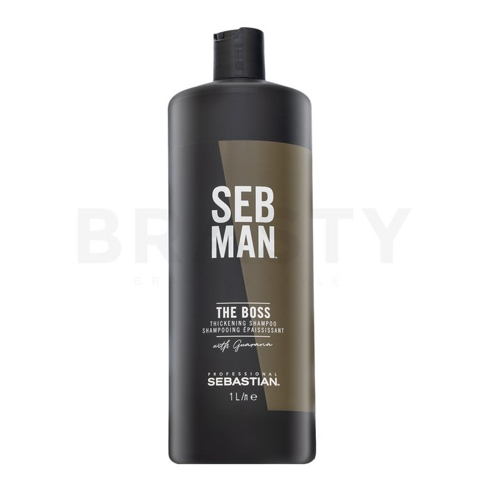 Sebastian professional man the boss thickening shampoo sampon hranitor pentru păr fin 1000 ml