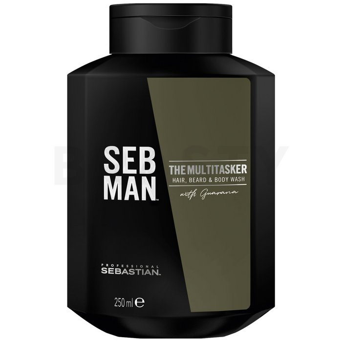 Sebastian professional man the multi-tasker 3-in-1 shampoo șampon, balsam și un gel de duș pentru toate tipurile de păr 250 ml