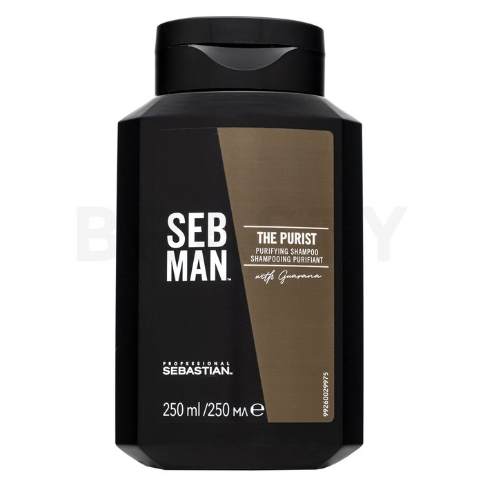 Sebastian professional man the purist purifying shampoo sampon de curatare pentru toate tipurile de păr 250 ml