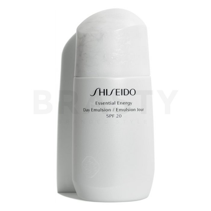 Shiseido essential energy day emulsion emulsie hidratantă pentru o piele luminoasă și uniformă 75 ml