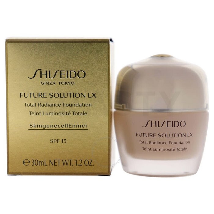 Shiseido future solution lx total radiance foundation spf15 - neutral 2 machiaj pentru piele matură 30 ml