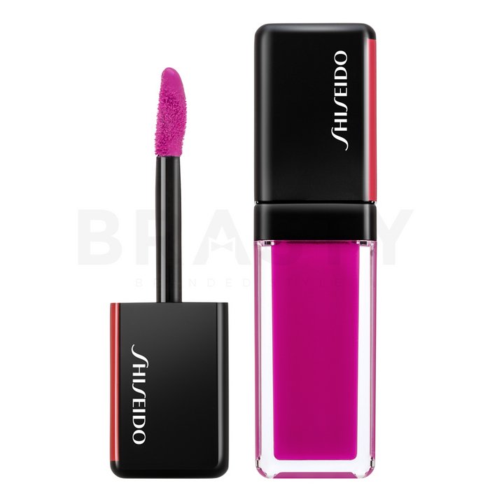 Shiseido lacquerink lipshine 301 lilac strobe ruj lichid cu efect de hidratare 6 ml