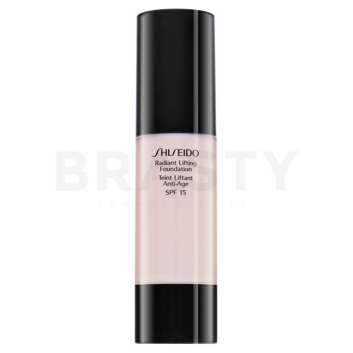 Shiseido Radiant Lifting Foundation B40 Natural Fair Beige fond de ten lichid pentru o piele luminoasă și uniformă 30 ml