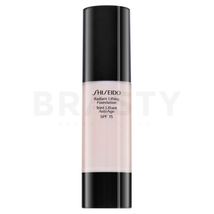 Shiseido radiant lifting foundation b60 natural deep beige fond de ten lichid pentru o piele luminoasă și uniformă 30 ml