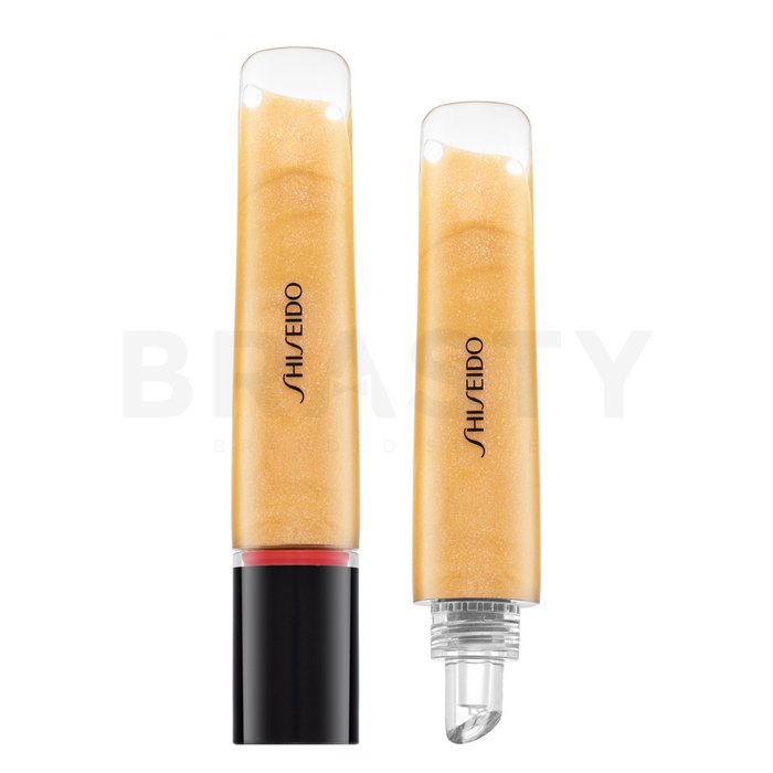 Shiseido shimmer gelgloss 01 kogane gold lip gloss cu luciu perlat 9 ml