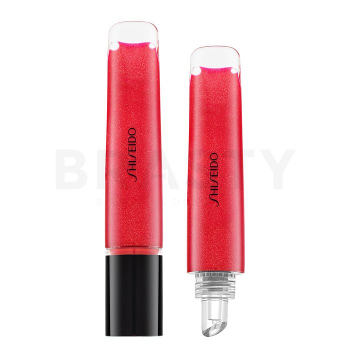 Shiseido shimmer gelgloss 07 shin ku red lip gloss cu luciu perlat 9 ml