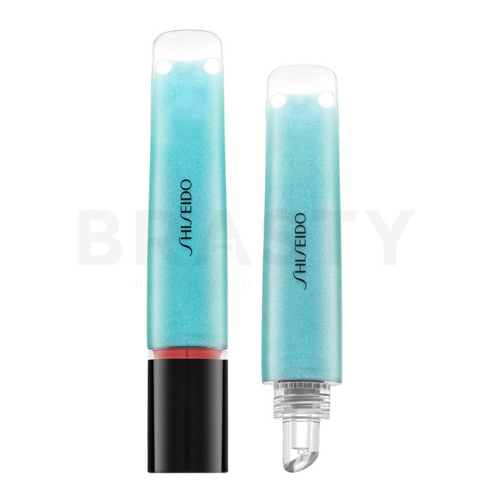 Shiseido shimmer gelgloss 10 hakka mint lip gloss cu luciu perlat 9 ml