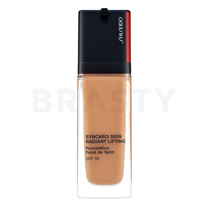 Shiseido synchro skin radiant lifting foundation spf30 - 350 machiaj persistent pentru o piele luminoasă și uniformă 30 ml
