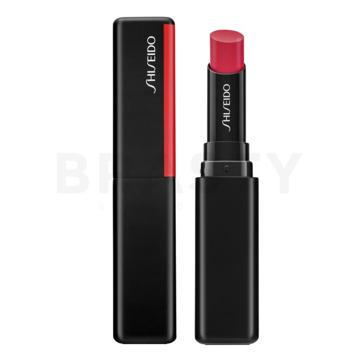 Shiseido visionairy gel lipstick 214 pink flash ruj cu persistenta indelungata cu efect de hidratare 1,6 g