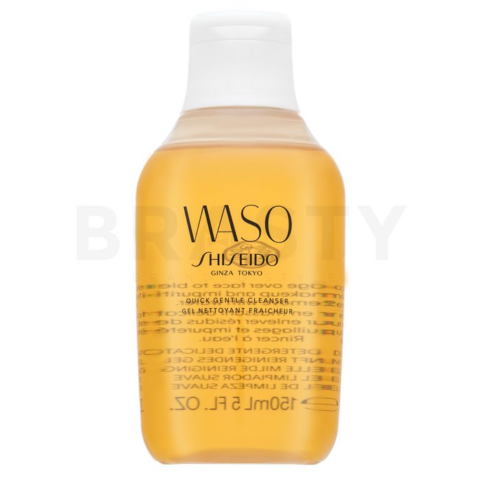 Shiseido waso quick gentle cleanser gel de curățare pentru piele sensibilă 150 ml