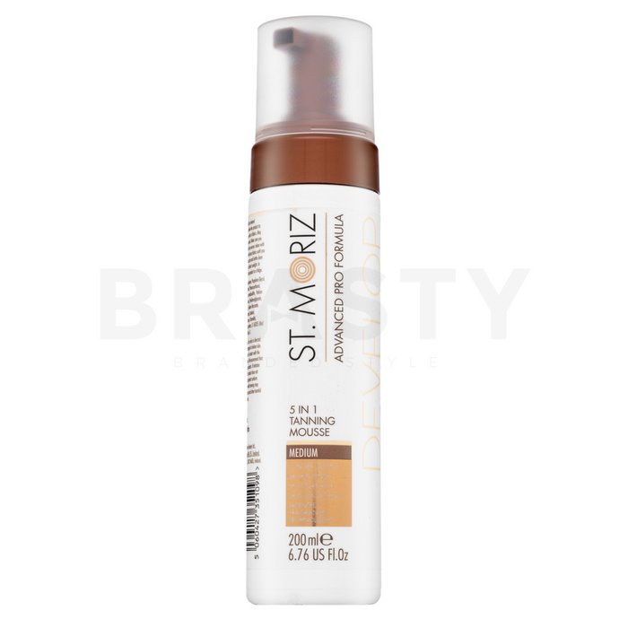 St.moriz advanced pro formula mousse self tanning 5 in 1 medium spuma autobronzanta 200 ml