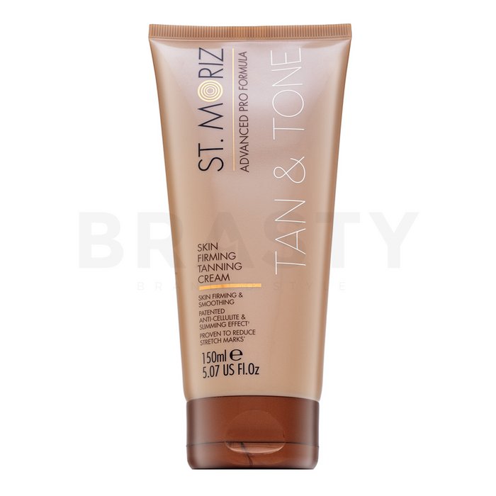 St.moriz advanced pro formula skin firming tanning cream auto-bronzant wash off pentru corp pentru o piele luminoasă și uniformă 100 ml