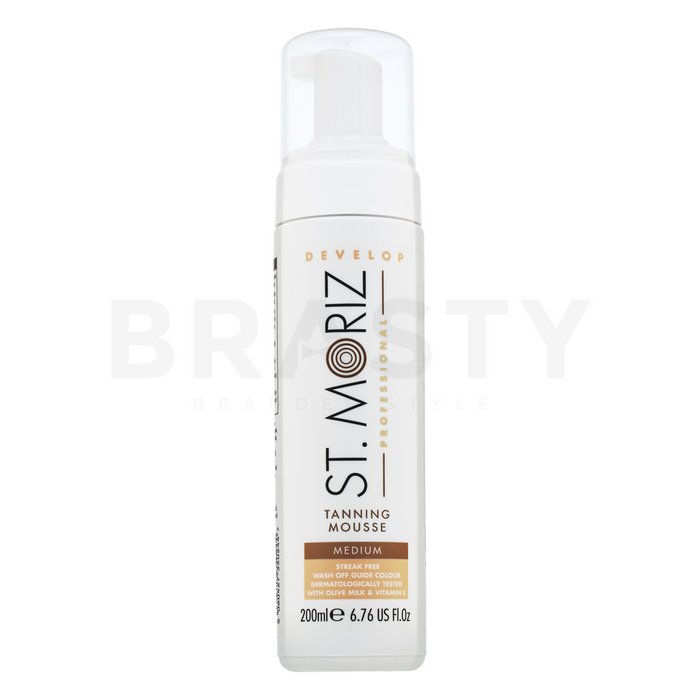 St.moriz self tanning mousse - medium spuma autobronzanta 200 ml