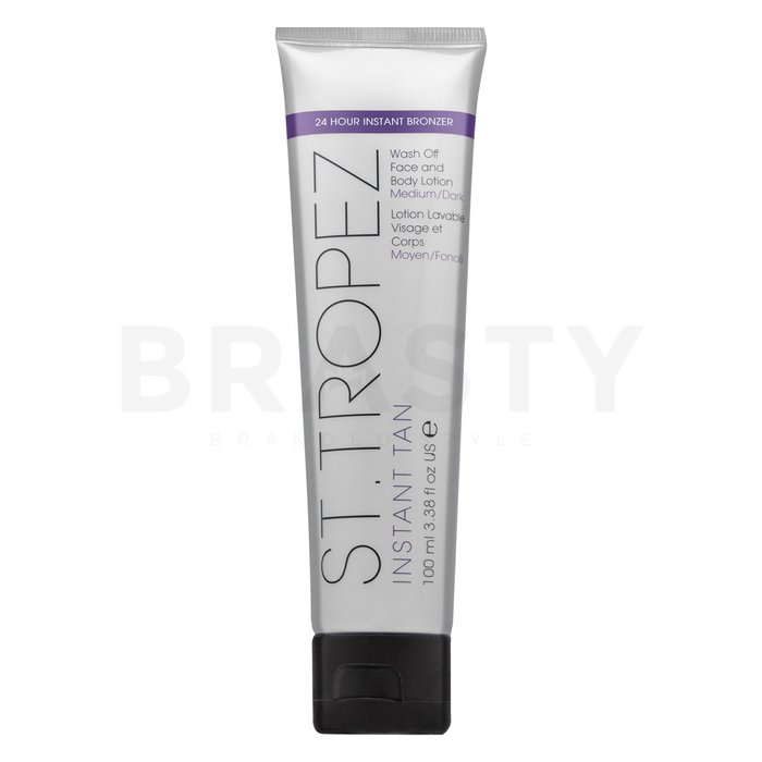 St.tropez instant tan face and body wash off lotion medium   dark make-up pentru corp 100 ml