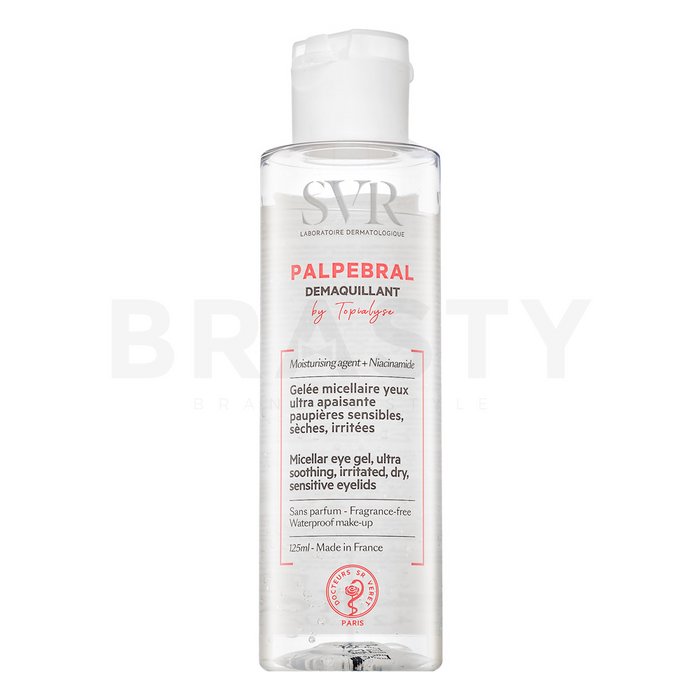 Svr palpebral demaquillant micellar eye gel demachiant delicat pentru ochi pentru calmarea pielii 125 ml