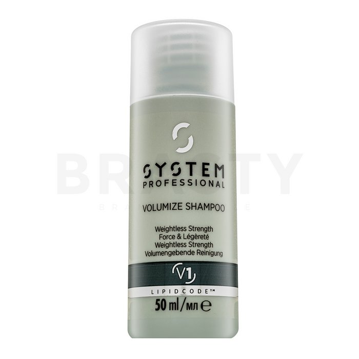 System professional volumize shampoo sampon hranitor pentru volum 50 ml