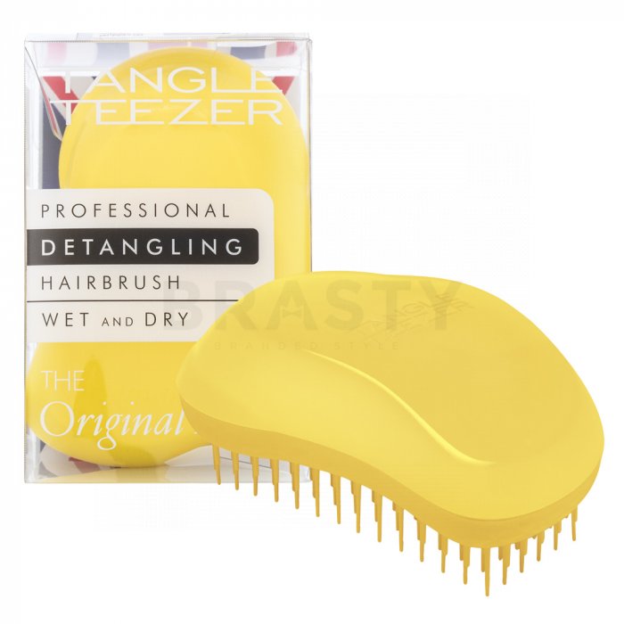 Tangle teezer mini origin sunshine yellow perie de păr damage box