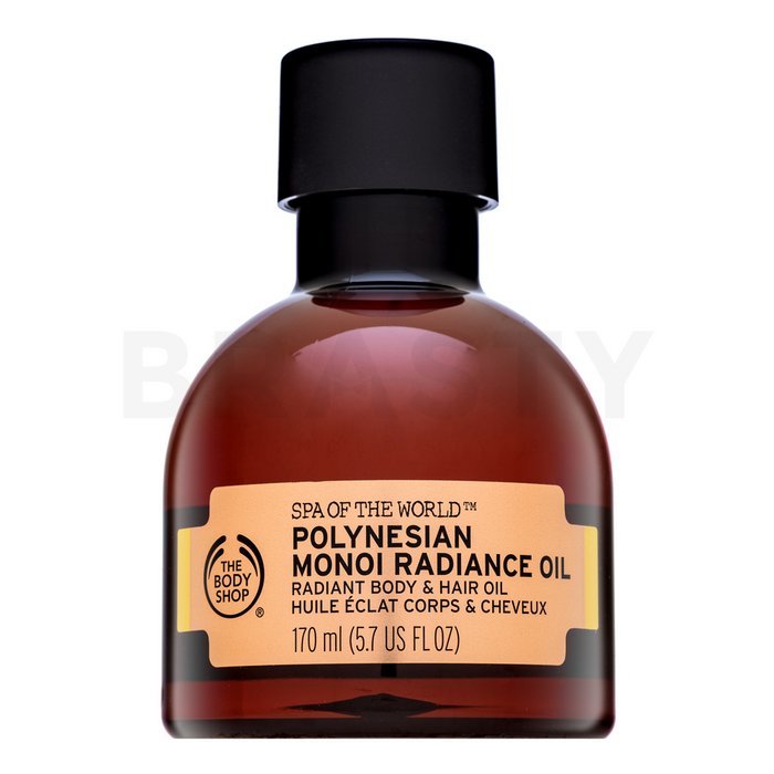 The body shop spa of the world polynesian monoi radiance oil ulei de corp pentru piele uscată 170 ml
