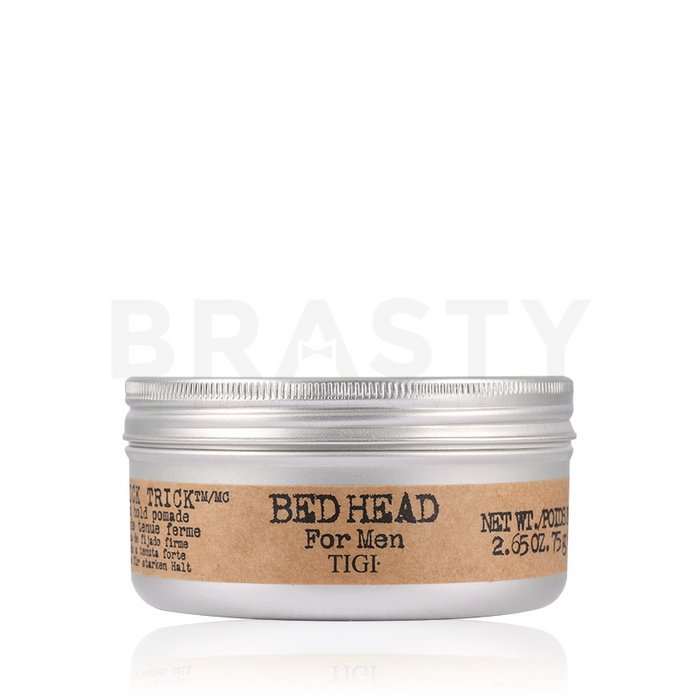 Tigi bed head b for men slick trick firm hold pomade pomadă de păr pentru fixare puternică 75 g