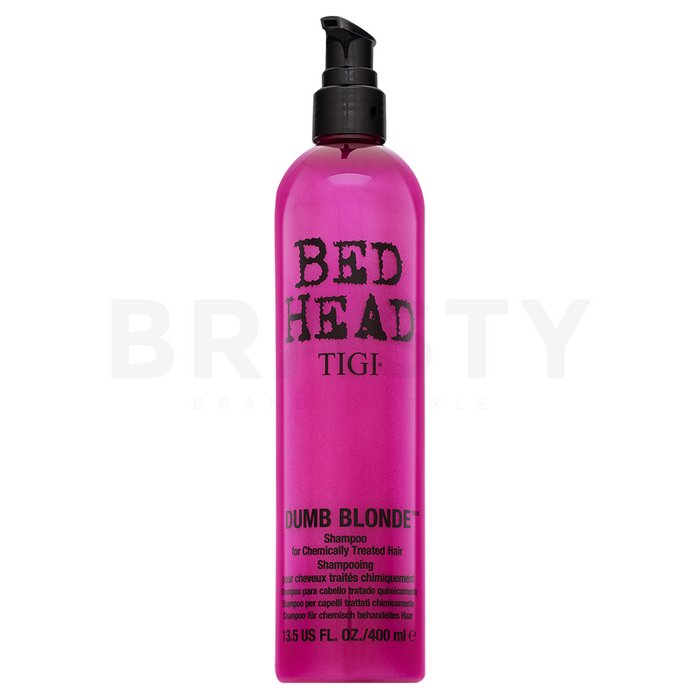 Tigi bed head dumb blonde shampoo șampon hrănitor pentru păr blond 400 ml