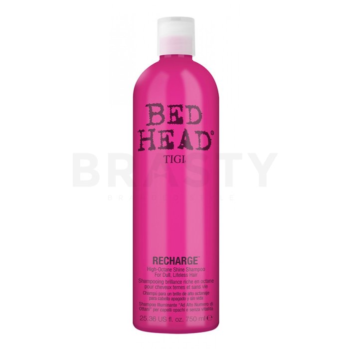 Tigi bed head recharge high-octane shine shampoo șampon pentru strălucirea părului 750 ml
