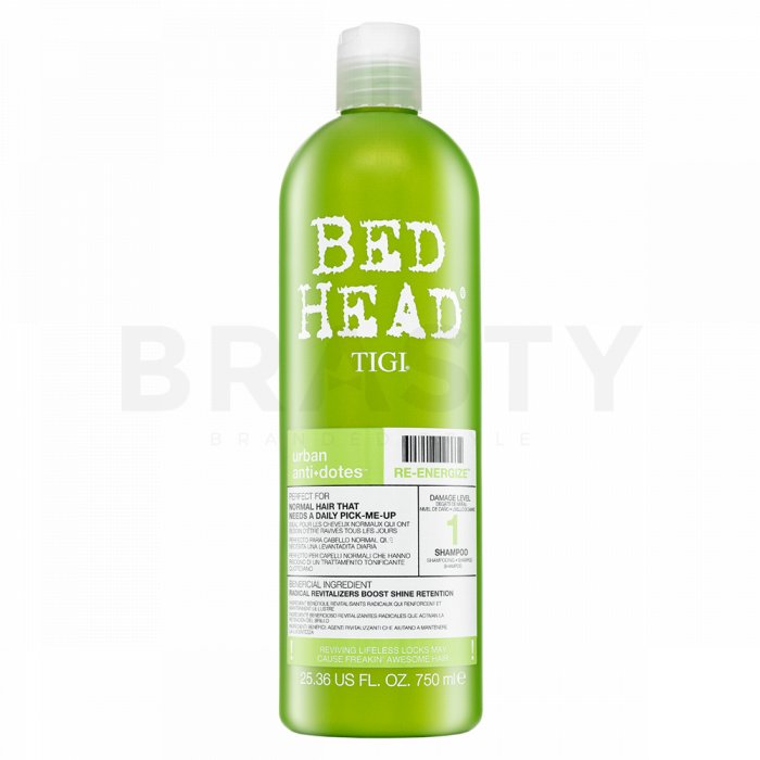 Tigi bed head urban antidotes re-energize shampoo șampon pentru folosirea zilnică 750 ml