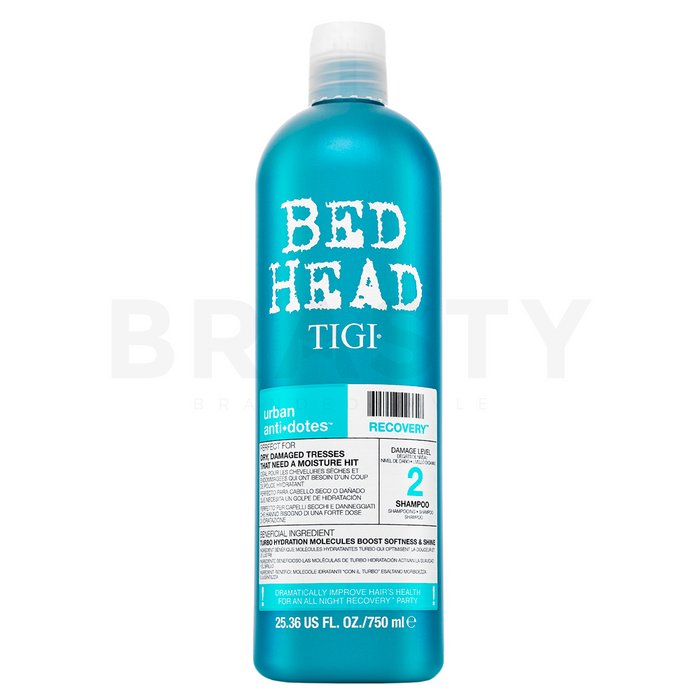 Tigi bed head urban antidotes recovery shampoo șampon pentru păr uscat si deteriorat 750 ml